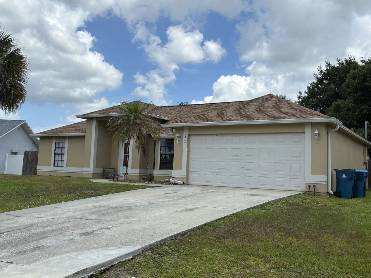 Teresa and Pedro's home — before